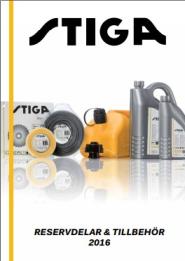 Stiga reservdelskatalog 2016