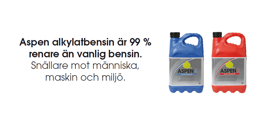 Alkylatbensin är snällare mot din maskin
