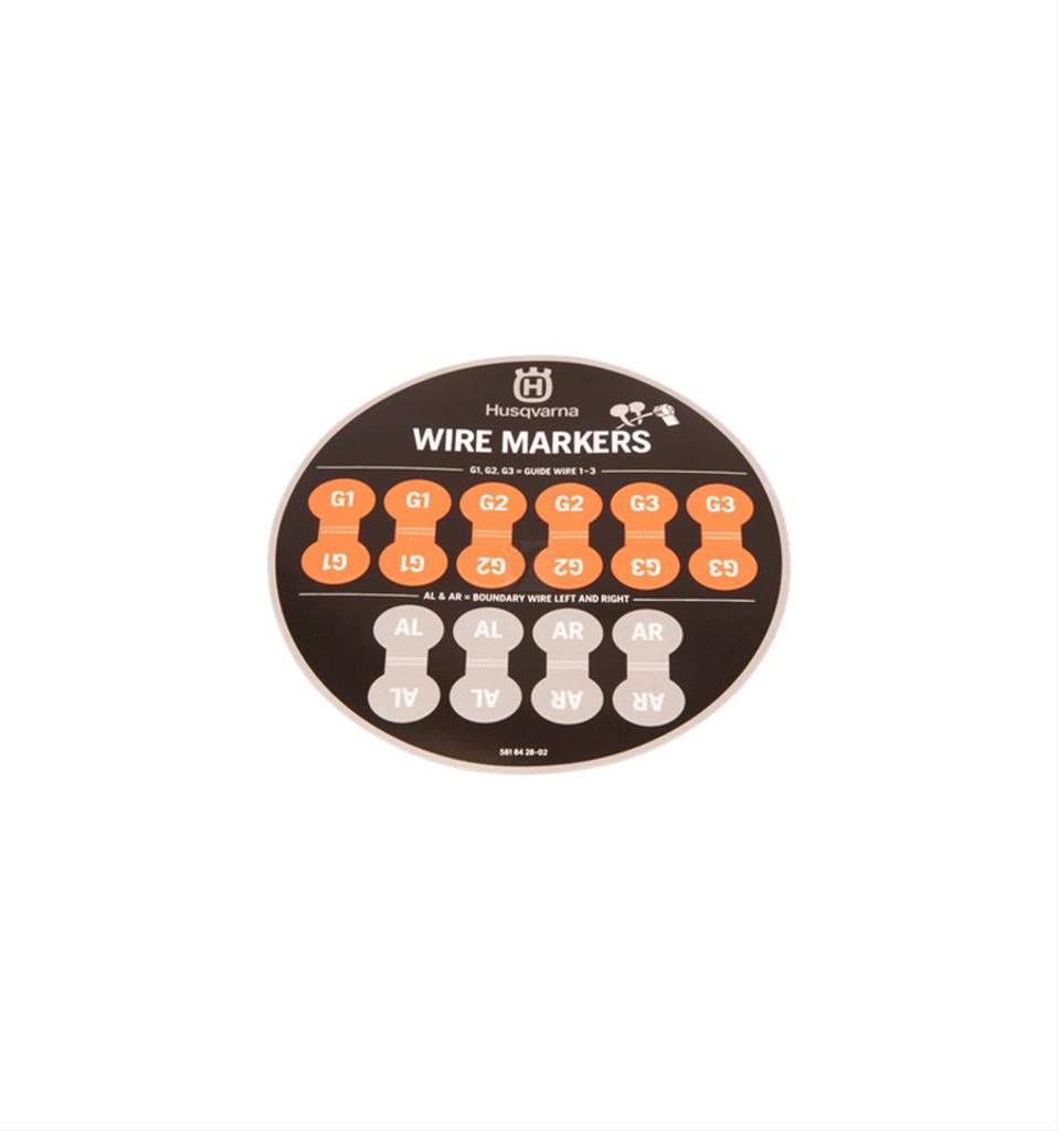 Sticker Cable Markers Kit 3 Gu 5862779-02