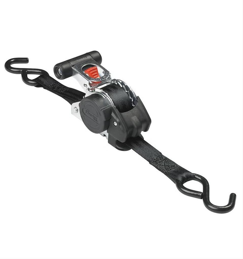 Spännband med lastspännare automatisk upprullning