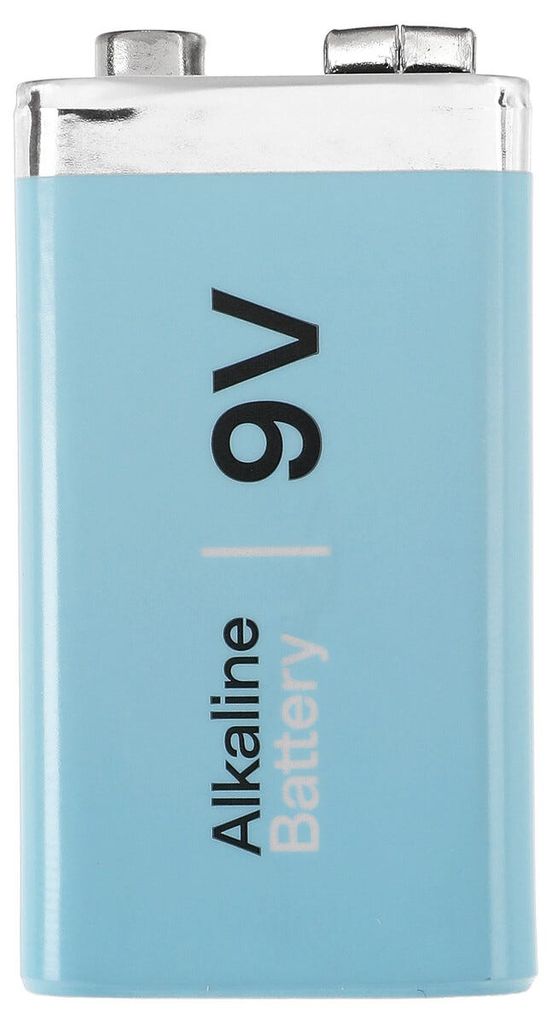 Alkaliskt batteri 9V