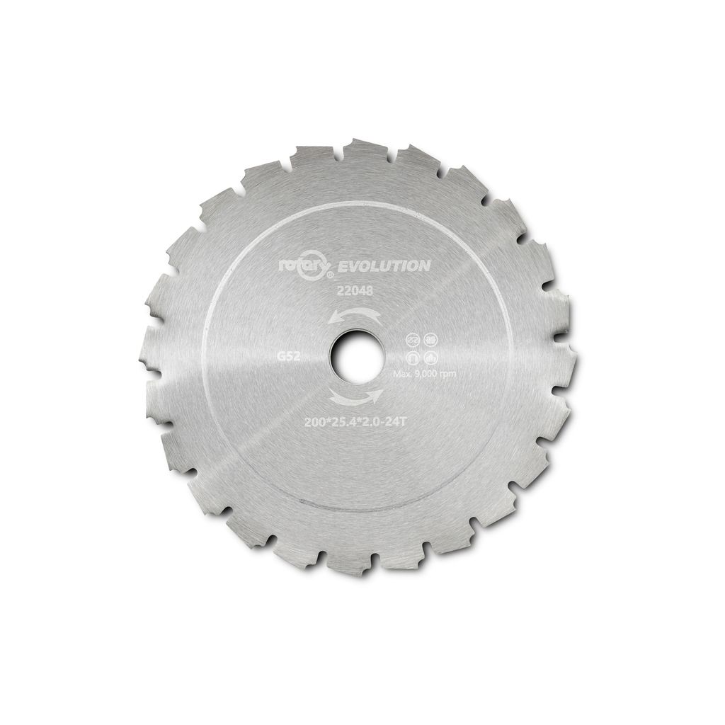 Röjsågsklinga 200x25.4x2.0mm