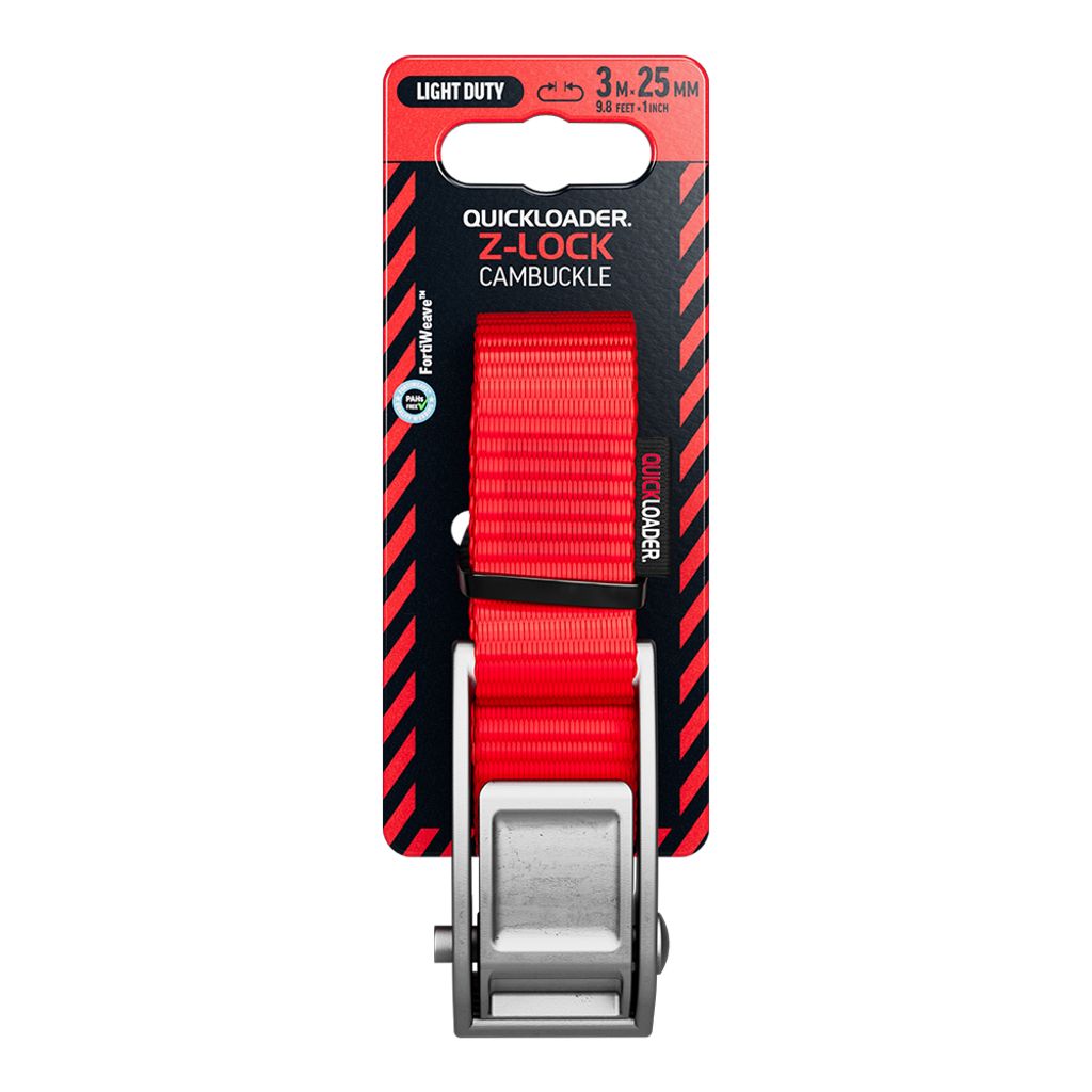 Spännband Z-lås 800 kg 3 m x 25 mm