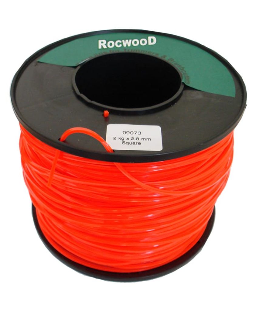 Fyrkantig trimmertråd 2,8 mm × 240 m, 2 kg