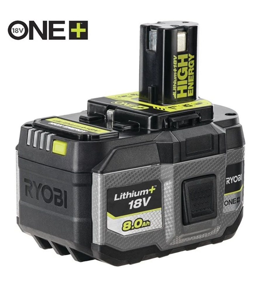 Batteri 18V, 8.0aH, ONE+ High Energy RB1880T