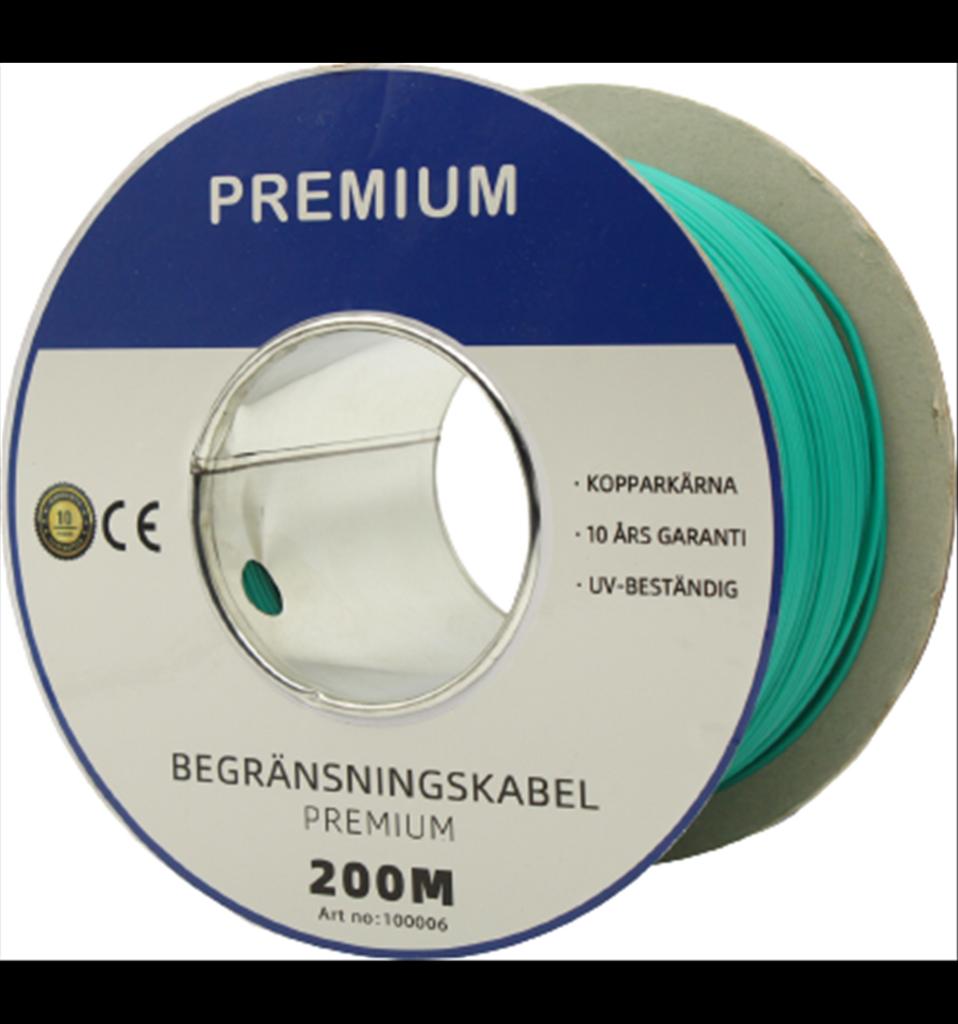 Begränsningskabel Robotgräsklippare 200m, Premium