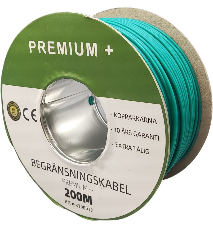 Begränsningskabel Robotgräsklippare 200m, Premium +
