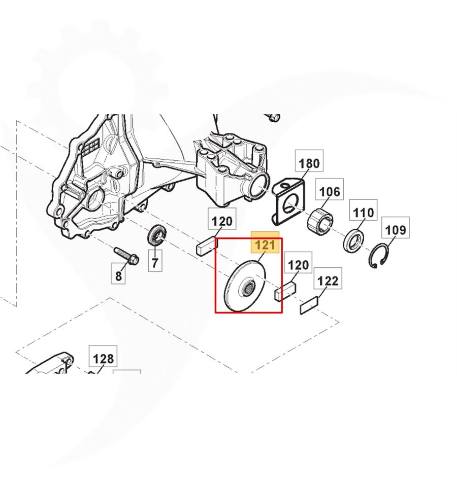 Bromsskiva Combi 1066H, Estate 3098H, 2084H 118870101/0