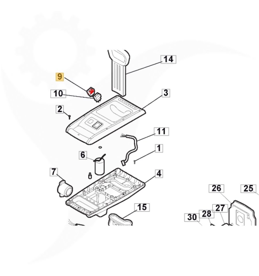 Brytare Bio Silent 118802173/0