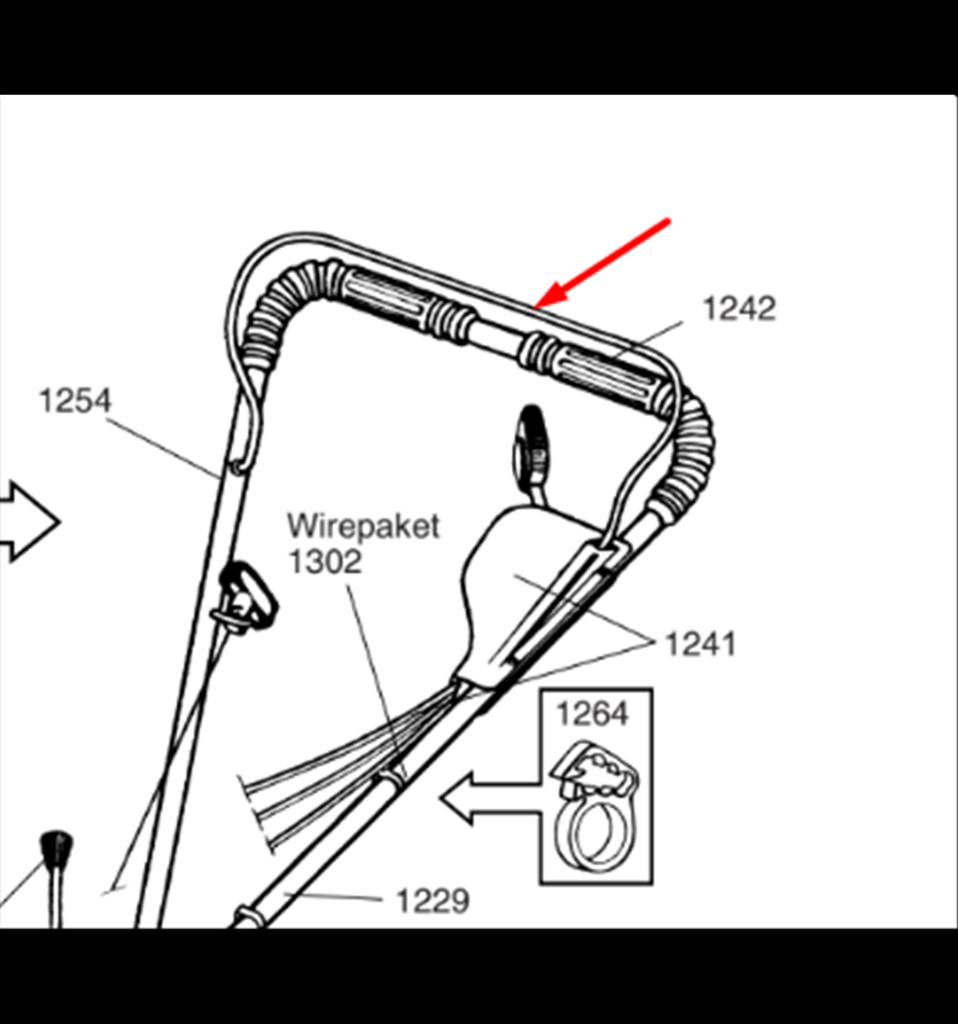 Bygel motorbroms, Comet, Compact m.fl. 5032880-01
