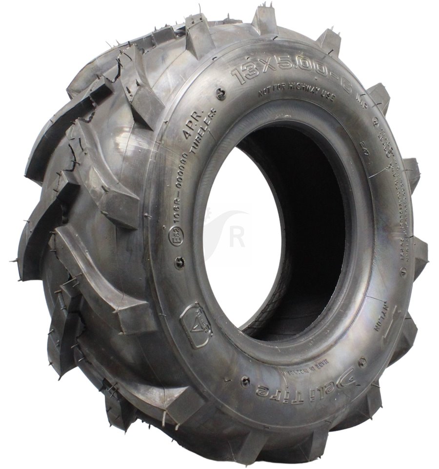 Däck 13x5.00-6", Husqvarna Rider, traktormönster