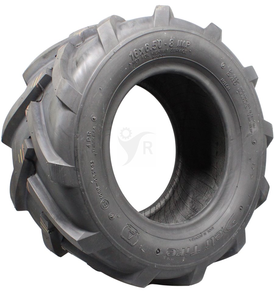 Däck 16x6.50-8" Rider, traktormönster