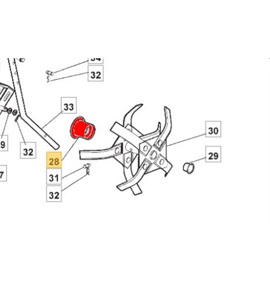 Dammskydd SCR36, 118802039/0