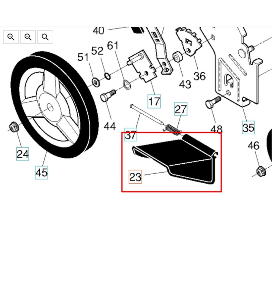 Deflektor, 5321608-31