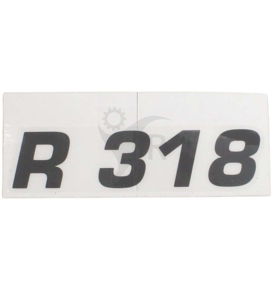 Husqvarna Dekal motorhuv R318, 5783645-05