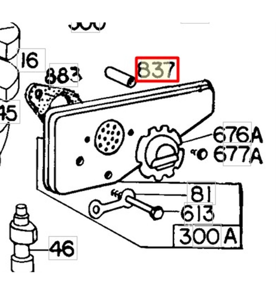 Distans ljuddämpare 222241