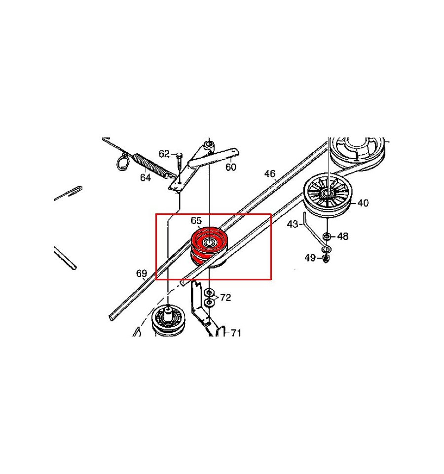 Dubbelremskiva Villa 11E, Villa 8, President, 1134-1486-01