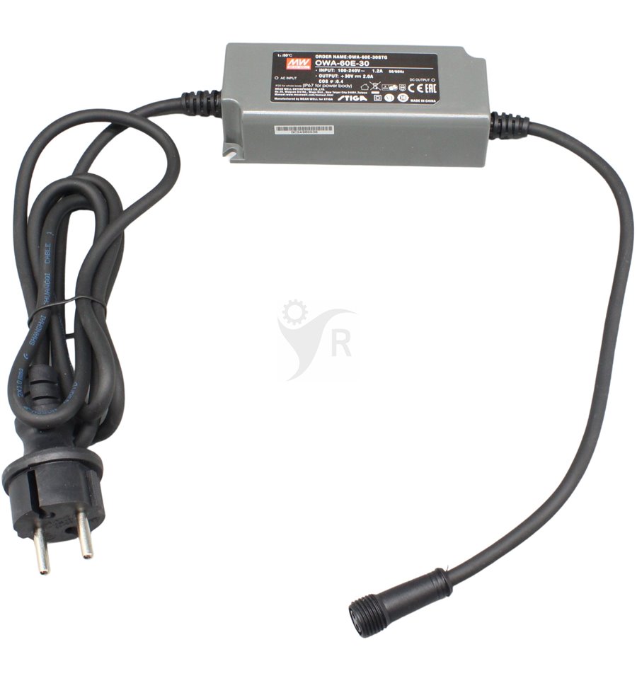 Extern Strömförsörjning 2Ah 118204158/0