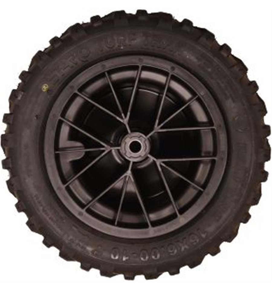 Framdäck VÄ med fälg 16", M125-97FH, M105-97F, 5873782-01