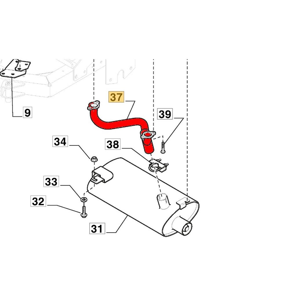 Grenrör Park Pro 340IX, 740IOX, 118738253/1