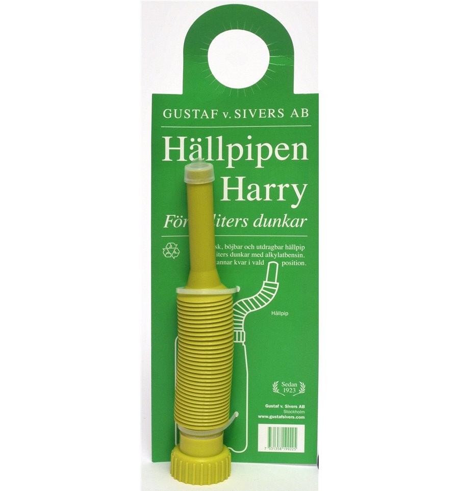 Hällpip för 5-liters alkylatbensindunkar