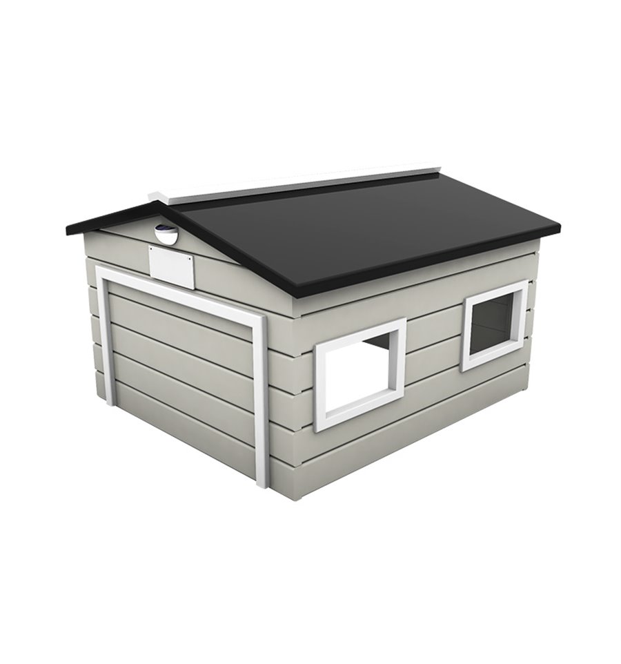 Hus till robotgräsklippare Compact grå