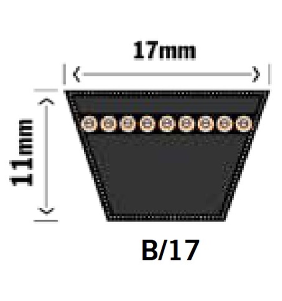 Kilrem B75 - 17x11x1905mm (Li)