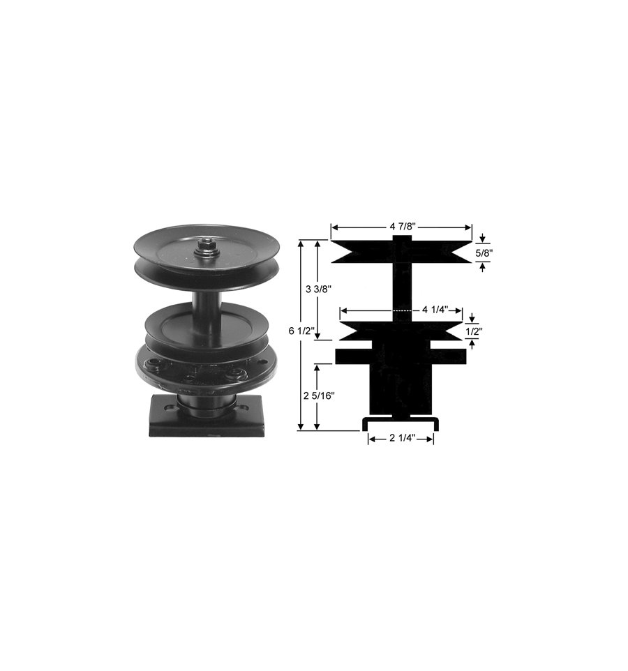Knivspindel Husqvarna, Jonsered, 5321217-05, 5321060-41