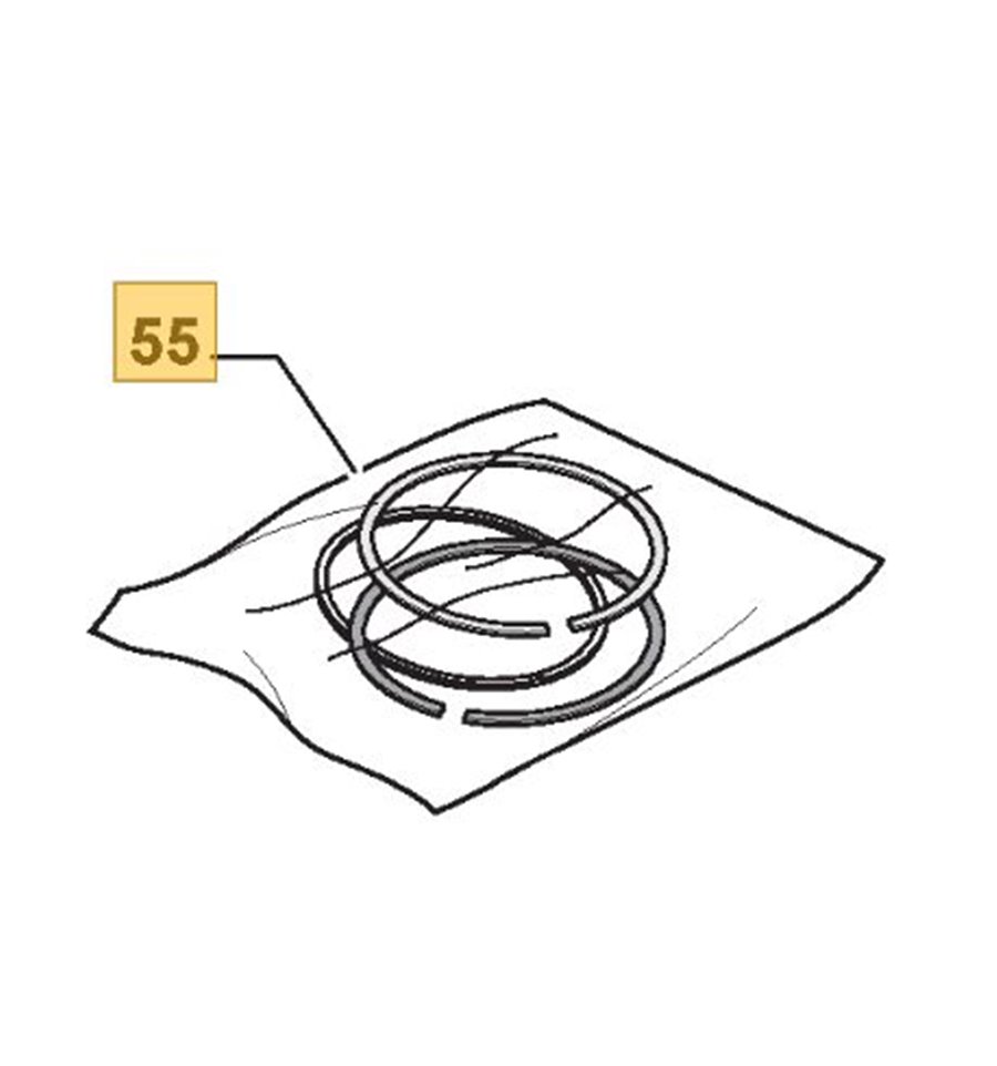 Kolvringssats WM14, 118550447/0