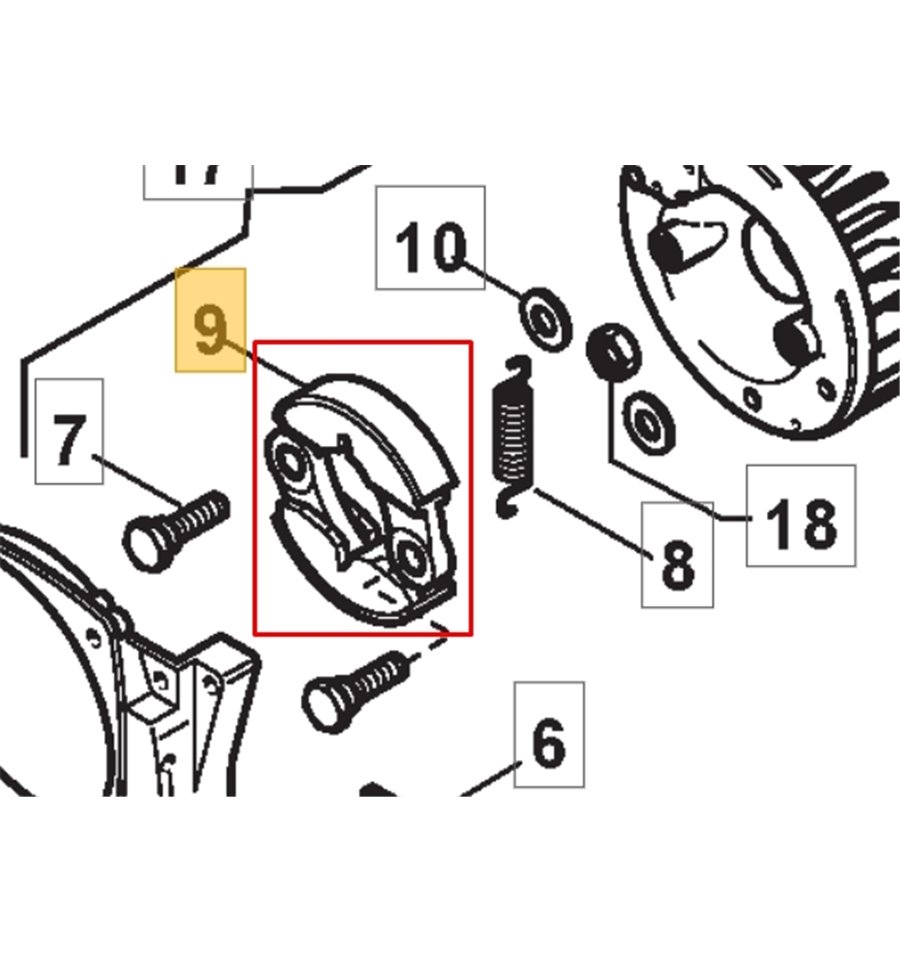 Koppling SB22, SB28, SB30, 3660450 