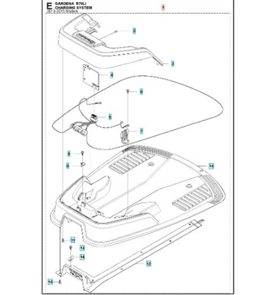 Laddstation R38Li, R40Li, R45Li, R50Li, R70Li, R80Li, 5877971-06