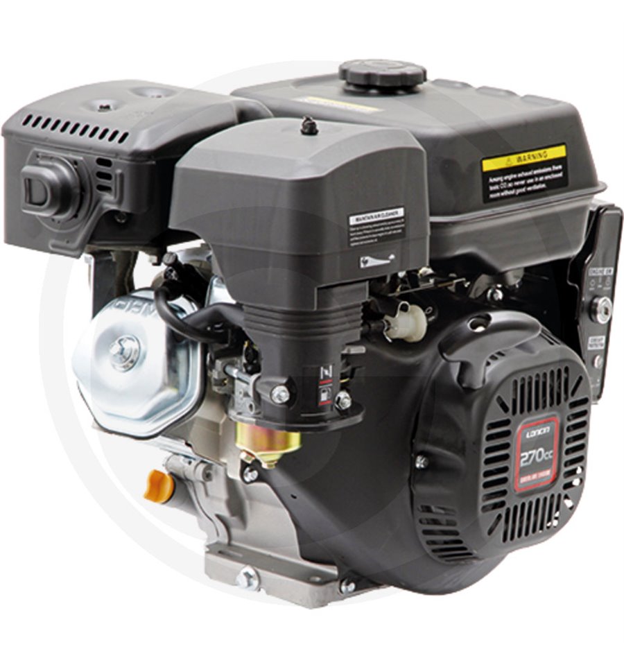 Motor 8hk, Loncin, horisontell, 270cc, 25,4mm, G270FD