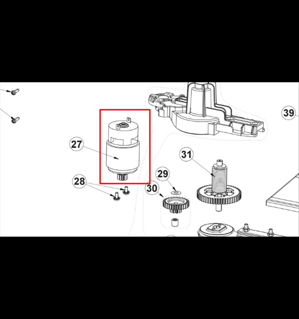 Motor RHT1851R15, OHT1855R, 5131035465