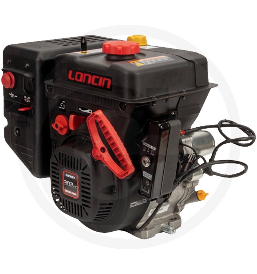 Motor snöslunga Loncin OHV 8,5hk, Elstart, horisontell 25mm, LC180FDS