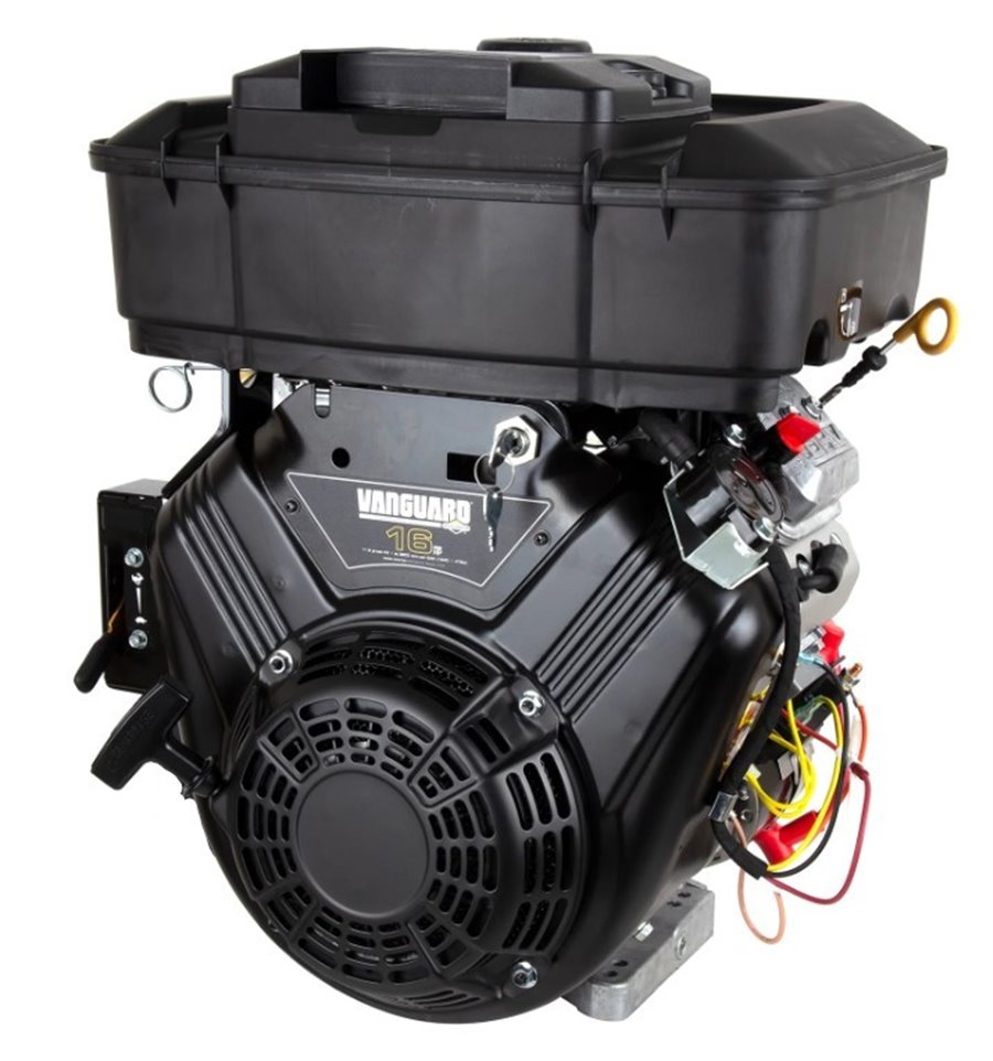 Motor Vanguard 16hk, V-twin, horisontell 25,4mm axel