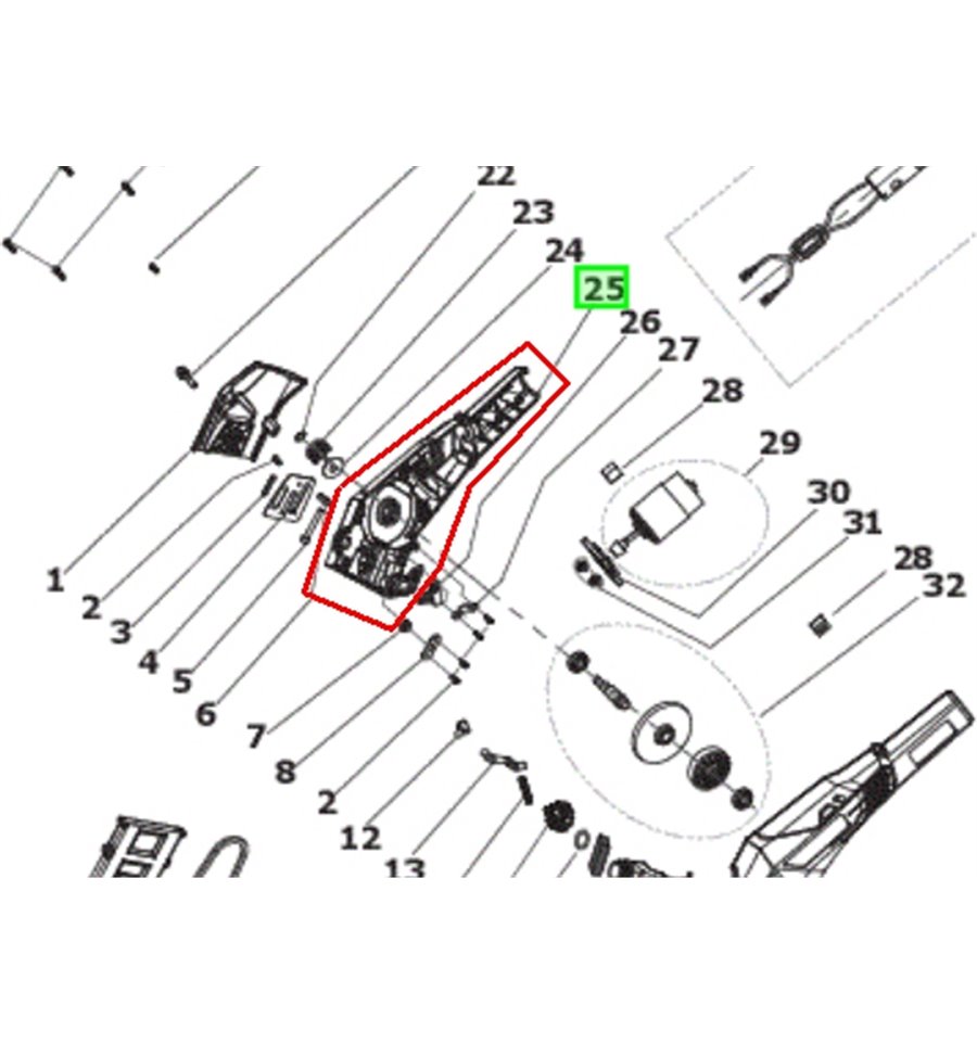 Motorhus OPP1820, RPP182020, 5131028981