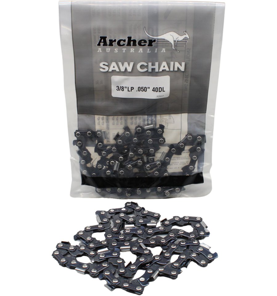 Motorsågskedja 10 tum, 3/8", 40DL, 1,3mm Premium