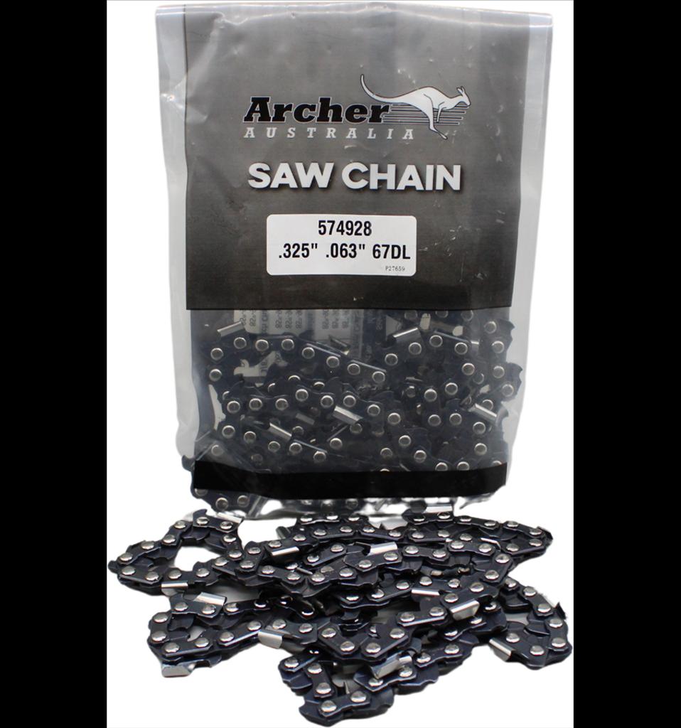 Motorsågskedja 16 tum, 0,325", 67DL, 1,6mm Premium
