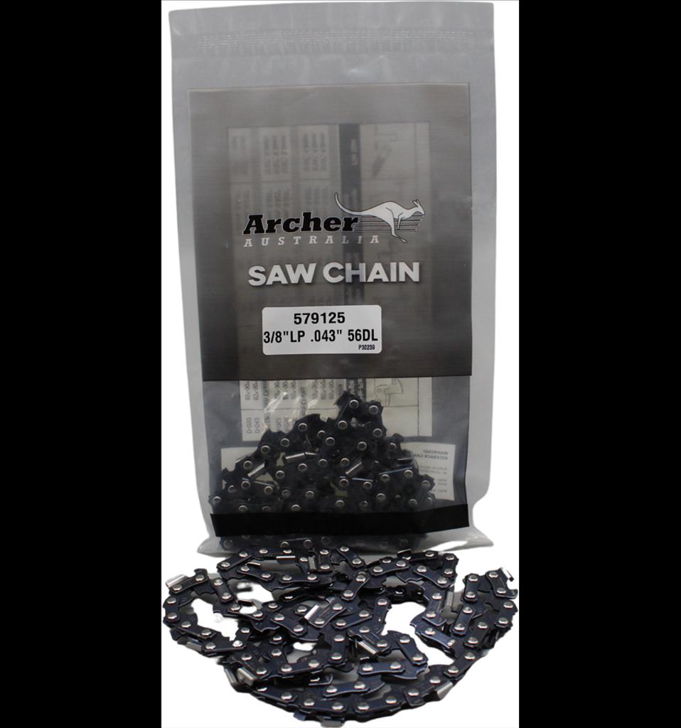 Motorsågskedja 16 tum, 3/8", 56DL, 1,1mm Premium