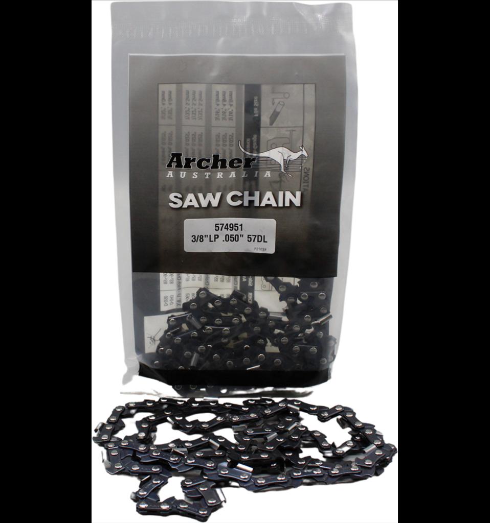 Motorsågskedja 16tum, 3/8", 57DL, 1,3mm Premium