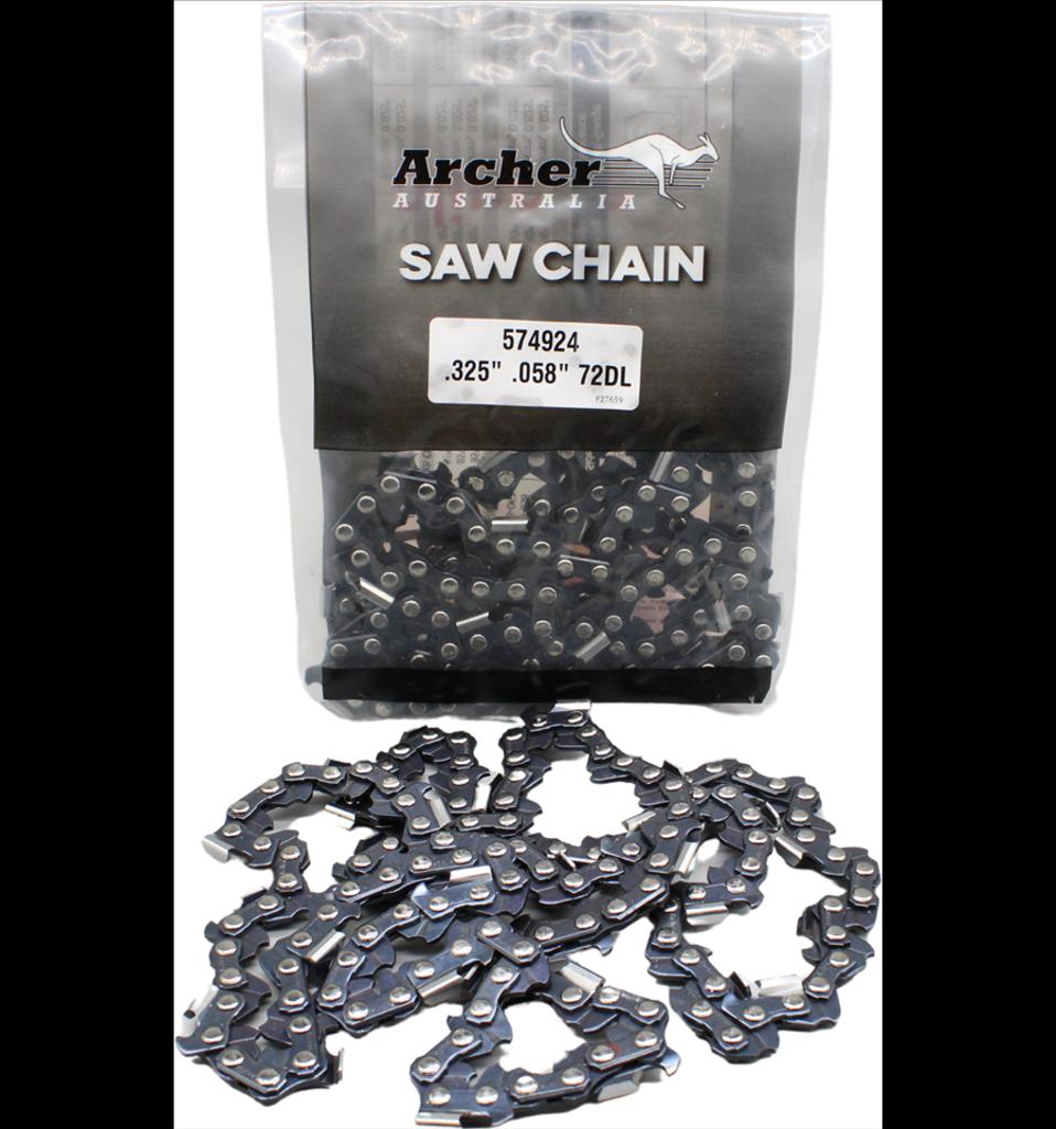 Motorsågskedja 18 tum, 0,325", 72DL, 1,5mm Premium