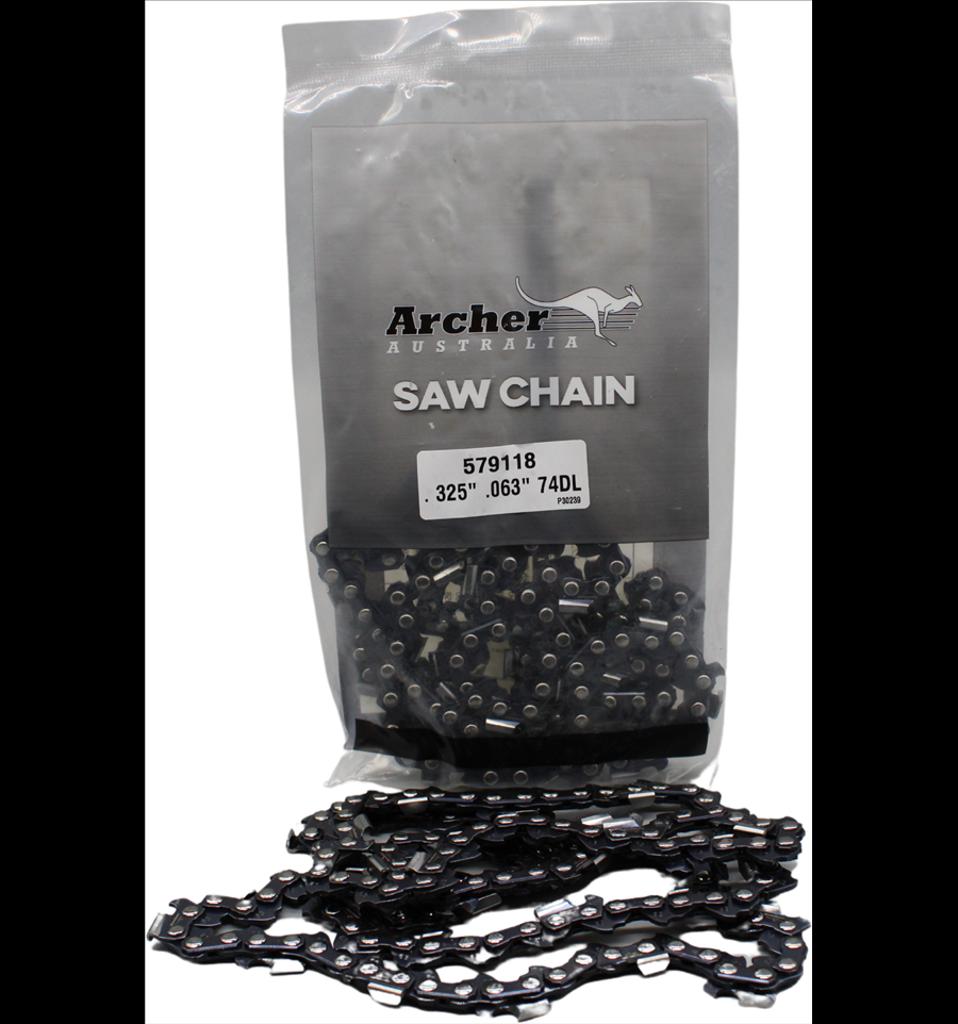 Motorsågskedja 18 tum, 0,325", 74DL, 1,6mm Premium