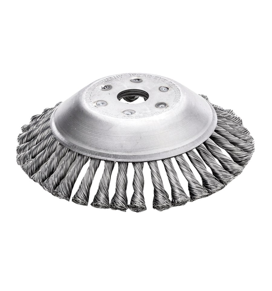 Ogräsborste till röjsåg stål, 170mm