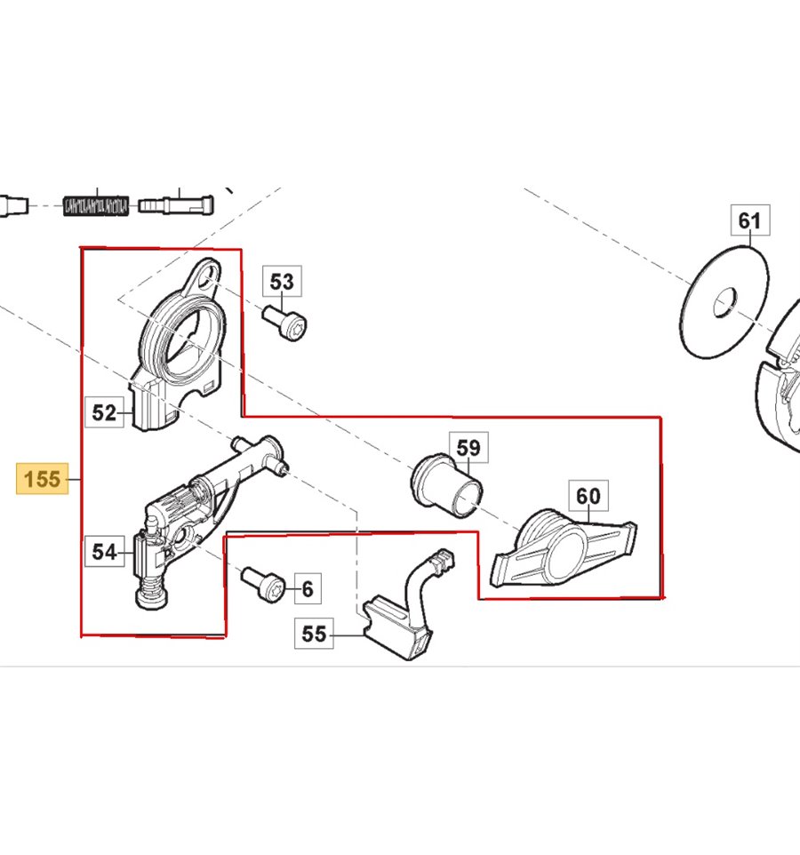 Oljepump SP386,  SP426, SP466, SP526, 118805079/0
