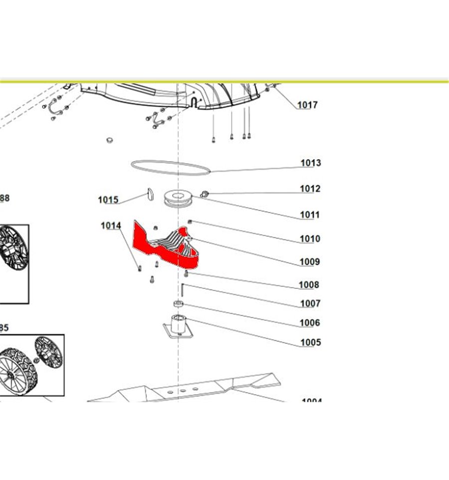 Remskydd RLM46160S, 5131042279
