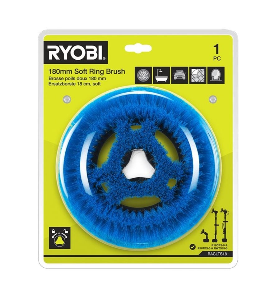 Rengöringsborste Soft, R18TPS, R18CPS, RACLTS18
