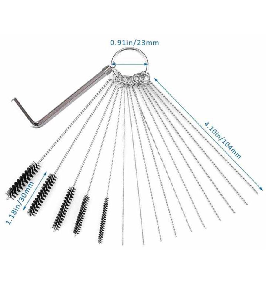 Rengöringsverktyg till förgasare 16-del