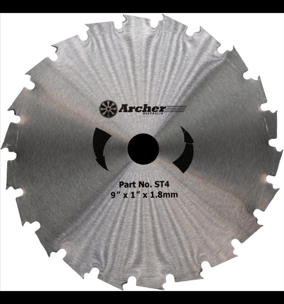 Röjsågsklinga 230x25,4mm / 20mm, 1,8mm, 22 tänder