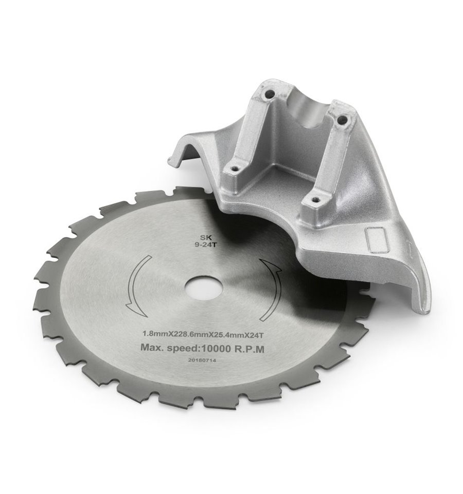 Röjsågsklinga inkl skydd 1911-9258-01