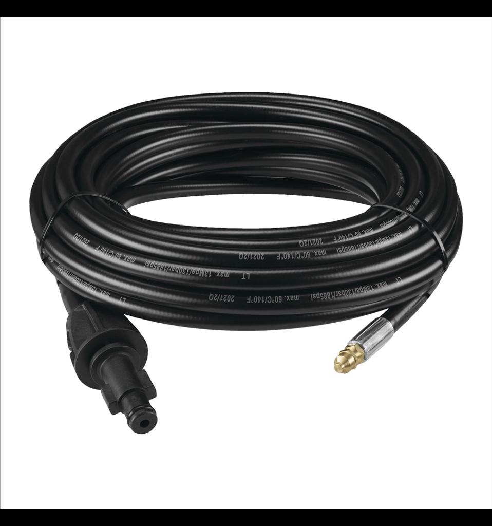 Rörrengöringsslang till högtryckstvätt, RAC786